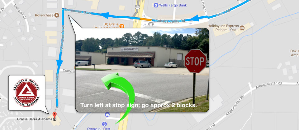 Gracie Barra Alabama Location